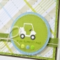 Preview: Karte zum Ruhestand Golfcart