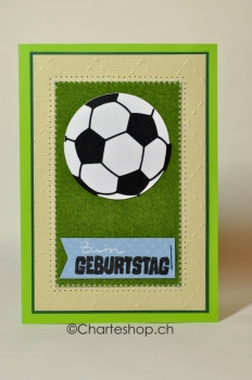 Fussballkarte zum Geburtstag